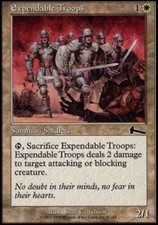 4x Expendable Troops MTG Urza's Legacy NM Magic Regular