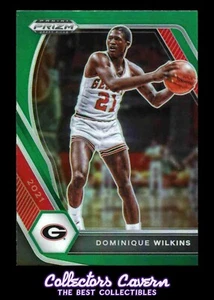 2021 Panini Prizm Draft Picks Green Prizm #93 Dominique Wilkins - Picture 1 of 2