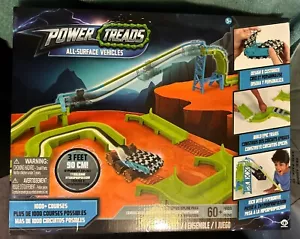 Set Auto Power Treads Hyperdrive Zipline - Playset Pista da Corsa Multicolore - Foto 1 di 3