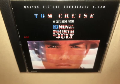 Born On the Fourth of July CD soundtrack John Williams Henry Mancini Van Morrisn - Image 1 of 4