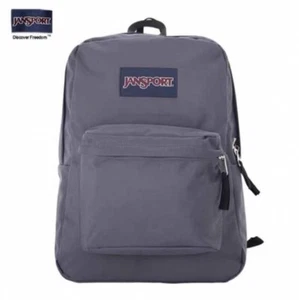 JanSport Superbreak Classic Backpack Gray - Picture 1 of 1