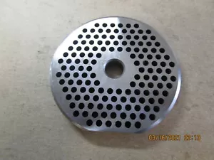 #12 1/8"" PLACA AMOLADORA 1 LADO PLANO ACERO INOXIDABLE - Imagen 1 de 1