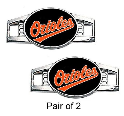Baltimore Orioles Shoe Charms / Paracord Charms Cover