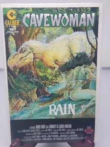 CAVEWOMAN RAIN Caliber Comics 1997 Budd Root Nice 9.4 - Picture 1 of 9