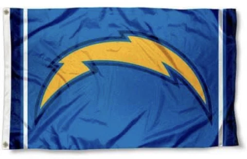 Los Angeles Chargers Flag 3x5 Cover