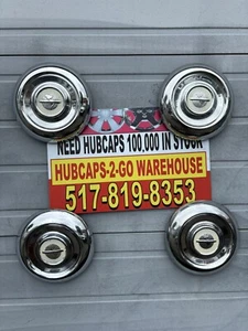 1954-55 Oldsmobile Set 4 10.5”Oem Beautiful Rare Oem Used Bright Color Middle - Picture 1 of 11