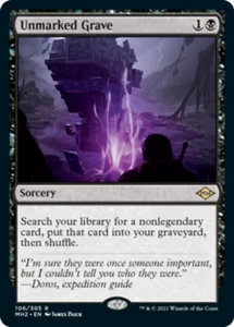 [1x] Unmarked Grave Near Mint, English Modern Horizons 2 MTG Magic - Picture 1 of 1