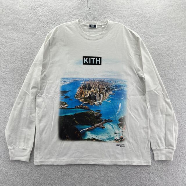 Kith Treats Coffee Vintage Tee White Men's - FW23 - US