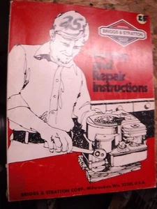 UP TO 1984 BRIGGS & STRATTON ENGINE FACTORY REPAIR MANUAL ALL POPULAR MODELS - Bild 1 von 5