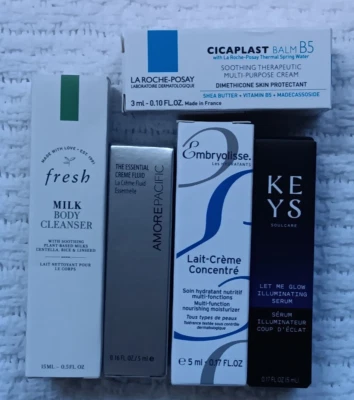 Fresh KEYS Soulcare Amorepacific Embryolisse Cicaplast Balm B5 Skincare Lot - Image 1 of 4