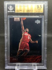 2003-04 Upper Deck Lebron James #301 Rc BGS 9.5 True Gem