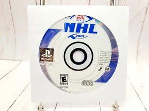 NHL 2001 (Sony PlayStation 1, 2000) PS1 Game Disc Only Tested Hockey EA Sports - Picture 1 of 4