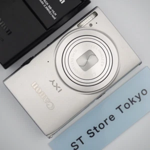 [N Mint] Canon IXY 420F PowerShot ELPH 320 HS IXUS 240 HS 16.1MP Silver 1DayShip - Picture 1 of 23