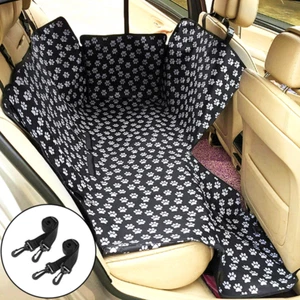 Pet Car Seat Cover Dog Safety Protector Mat Rear Back Seat Hammock Cushion Pad - Picture 1 of 12