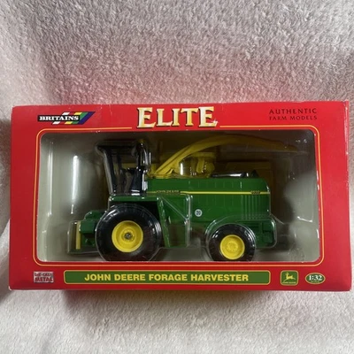 Cosechadora de forraje Britains Elite John Deere 15129 1:32 nueva en caja 1999 Foto 1 de 4