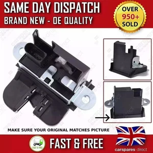 VW POLO 6R / JETTA 2009-2018 TAILGATE BOOT LOCK LATCH CATCH ACTUATOR MECHANISM - Picture 1 of 9