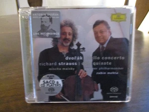 DVORAK - Cello Concerto / Don Quixote - 2004 German DG Hybrid SACD X2 NM $34.95 - Bild 1 von 2