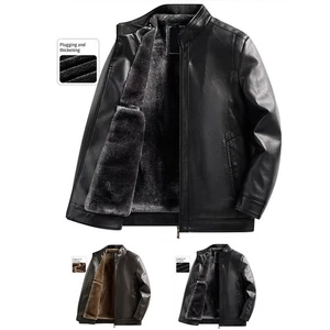 Fleece Lined Coat Spring Fall Winter Jacket Casual Outing Casual Wear Coat - Picture 1 of 16