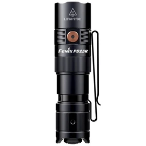 Fenix PD25R LED Taschenlampe Schwarz 800 Lumen, 250m Leuchtweite, USB-C, Akku - Bild 1 von 10