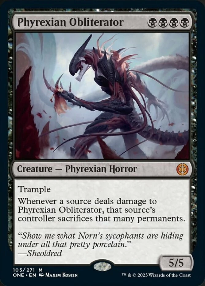 Near Mint x 1 Phyrexian Obliterator Phyrexia: All Will Be One - Image 1 of 1