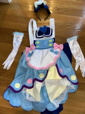 Hecho a mano Precure Disfraz Niñas 130-140 7 8 10 Cure Picante Fieltro Delantal Estilo Vestido Foto 1 de 4