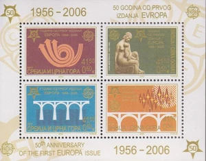 Timbres sur Europa - Feuillet de timbres neufs ** de Serbie - Picture 1 of 1