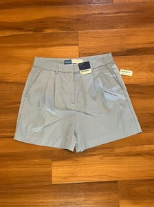 NWT Old Navy Taylor Extra High Rise Shorts 5" Inseam Blue Women’s Size Medium M - Picture 1 of 14