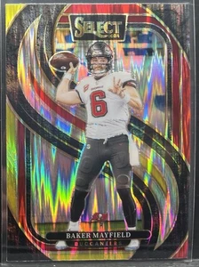 2024 Panini Select Red and Yellow Shock Baker Mayfield M524 - Bild 1 von 1