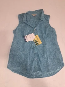 Ex Officio Damen-Tanktop Next To Nothing Abi blau marina neu mit Etikett durchsichtig Outdoor XL - Bild 1 von 9