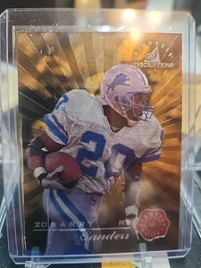 1997 PINNACLE INSCRIPTIONS BARRY SANDERS #20 ARTIST'S PROOF HOLO GOLD RARE HARD - Picture 1 of 4