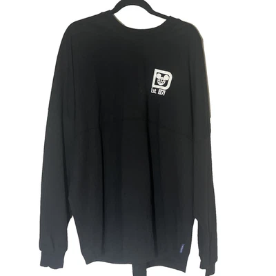 Walt Disney World Spirit Jersey Size XXL Black Long Sleeve Cotton - Image 1 of 4