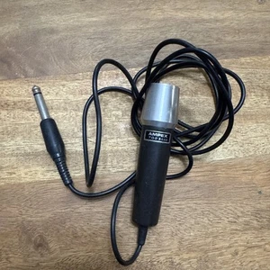 Vintage AMPEX 702 50K Ohm dynamisches Mikrofon 1/4" Stecker - 3 5/8" lang 1" Durchmesser - Bild 1 von 6