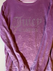 Juicy Couture Girls Size 12 Sweatshirt - Picture 1 of 5
