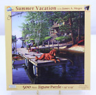 Summer Vacation James A. Meger SunsOut NIB 500 Piece Jigsaw Puzzle USA 28451 VTG