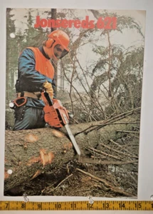 Vintage Rare Jonsered 621 Chainsaw Advertisement - Circa 1980's - Picture 1 of 2