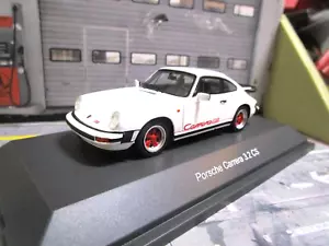 PORSCHE 911 Carrera 3.2 Coupe CS Clubsport weiss 1989 Resin Schuco Pro R 1:43 - Bild 1 von 6