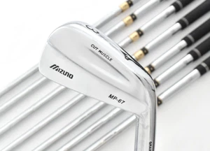 8pcs Mizuno MP-67 Forged Iron Set 3-4-5-6-7-8-9-P PW RH DG X100 Golf Iron - Picture 1 of 15