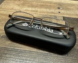 Monturas de gafas Columbia Big Cypress solo C03 57 18 150 borde completo marrón azul - Imagen 1 de 15