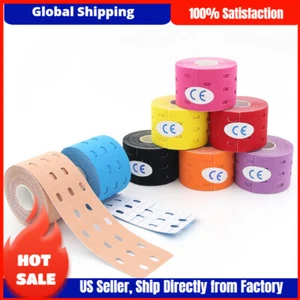 One Roll Elastic Kinesiology Sports Tape Muscle Pain Care Therapeutic 2inch - Picture 1 of 16