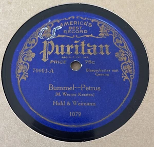 78 German-Hohl &Weiman BUMMEL-PETRUS-MARIECHEN SASS WEINHARD Puritan 70001 V+ - Picture 1 of 4