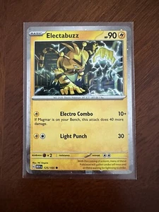Electabuzz - 125/165 151 Colección Promo Cosmos Holo Pokemon - Casi Nuevo/Como Nuevo - Imagen 1 de 2