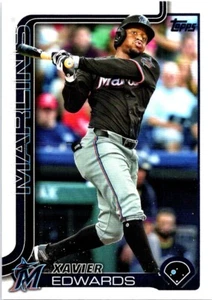 Serie 1 Topps 2025 - Xavier Edwards Miami Marlins #258 - Imagen 1 de 2