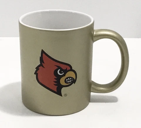 Louisville Cardinals Ceramic Coffee Mug Licensed Football Baseball Basketball Cover