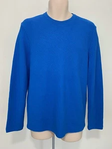 Neu mit Etikett Zara OTTOMAN PULLOVER BLAU STRUKTURIERT HERREN Langarm S #6156 4805 400 402  - Bild 1 von 5
