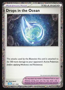 Drops in the Ocean - CLB - 021/034 - Holo - Juego de Cartas Coleccionables Pokémon Clásico - Imagen 1 de 2