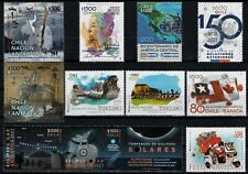 Chile 2021 Complete year 11 MNH stamps A