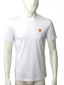 VERSACE-NWT White Medusa Cotton T-Shirt, Size 2XL - Picture 1 of 5