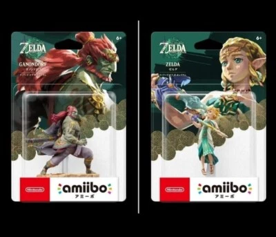 The Legend of Zelda: Tears of the Kingdom - Zelda and Ganondorf amiibo Nintendo Foto 1 de 2