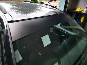 BMW E53 X5 Nero Opaco Striscia Soletta Pretagliata *SENZA TAGLIO RICHIESTO* - Foto 1 di 1