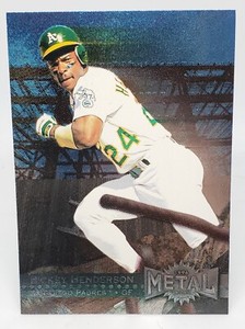 Rickey Henderson #237 1996 Metal Universe